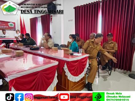 Musrenbangdes Desa Tinggarsari